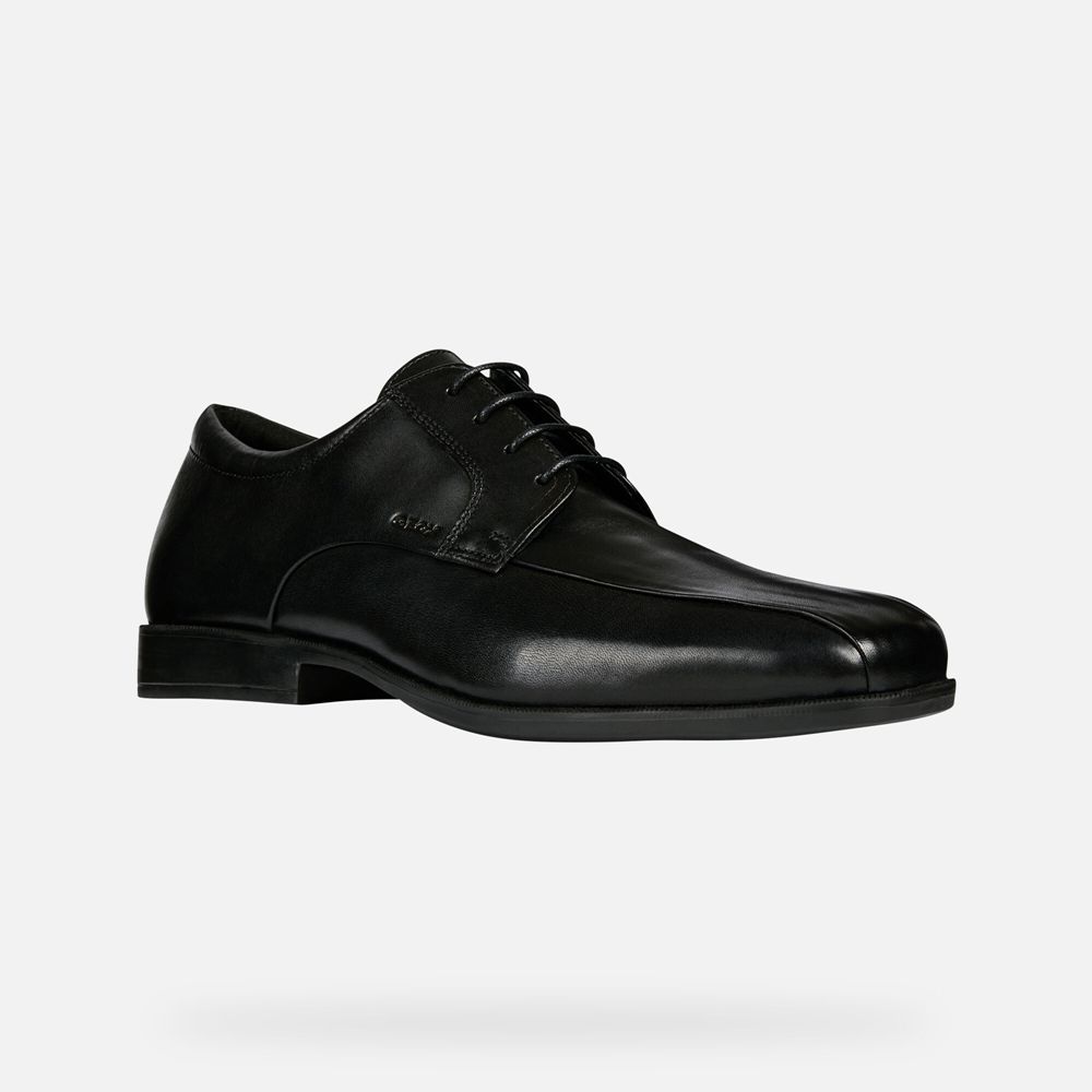 Geox Formal Shoes Black Calgary - Geox Mens Shoes - GLQHAK380